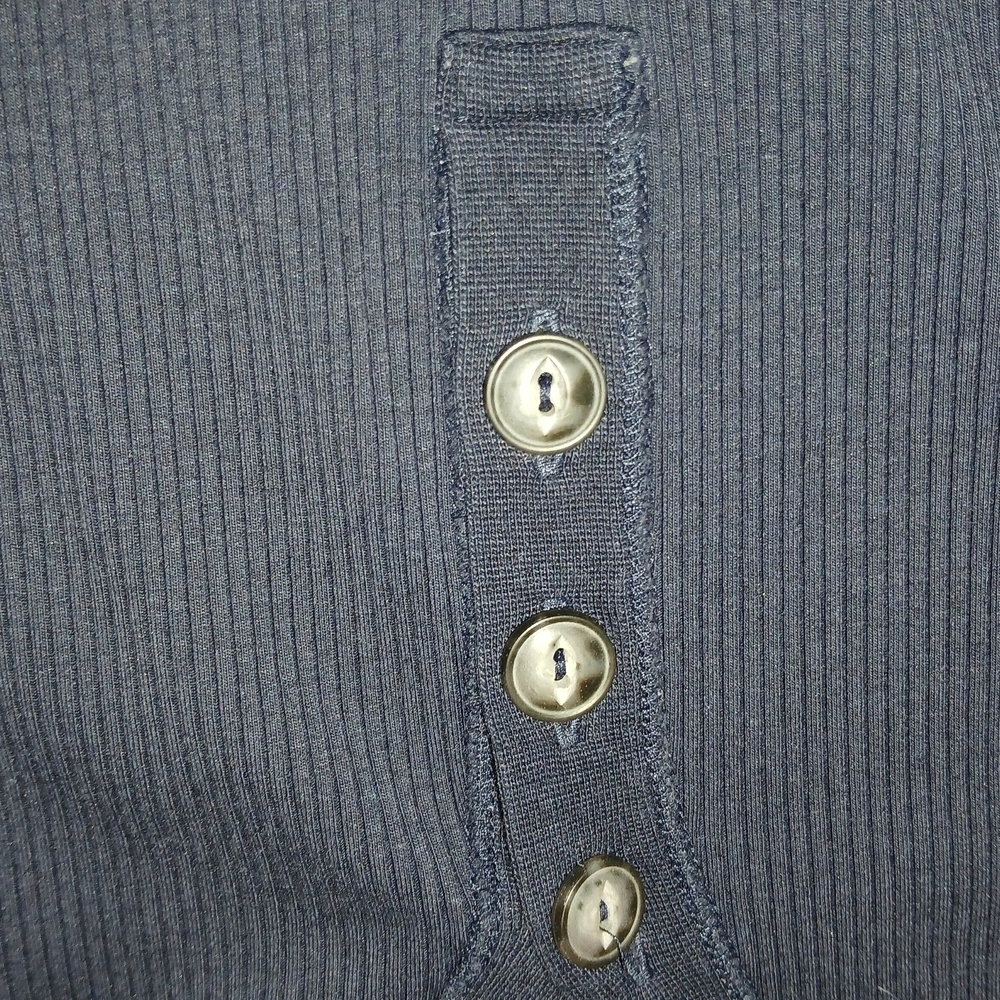Lauren Ralph Lauren Navy Long Sleeve Dress - Picture 4 of 7